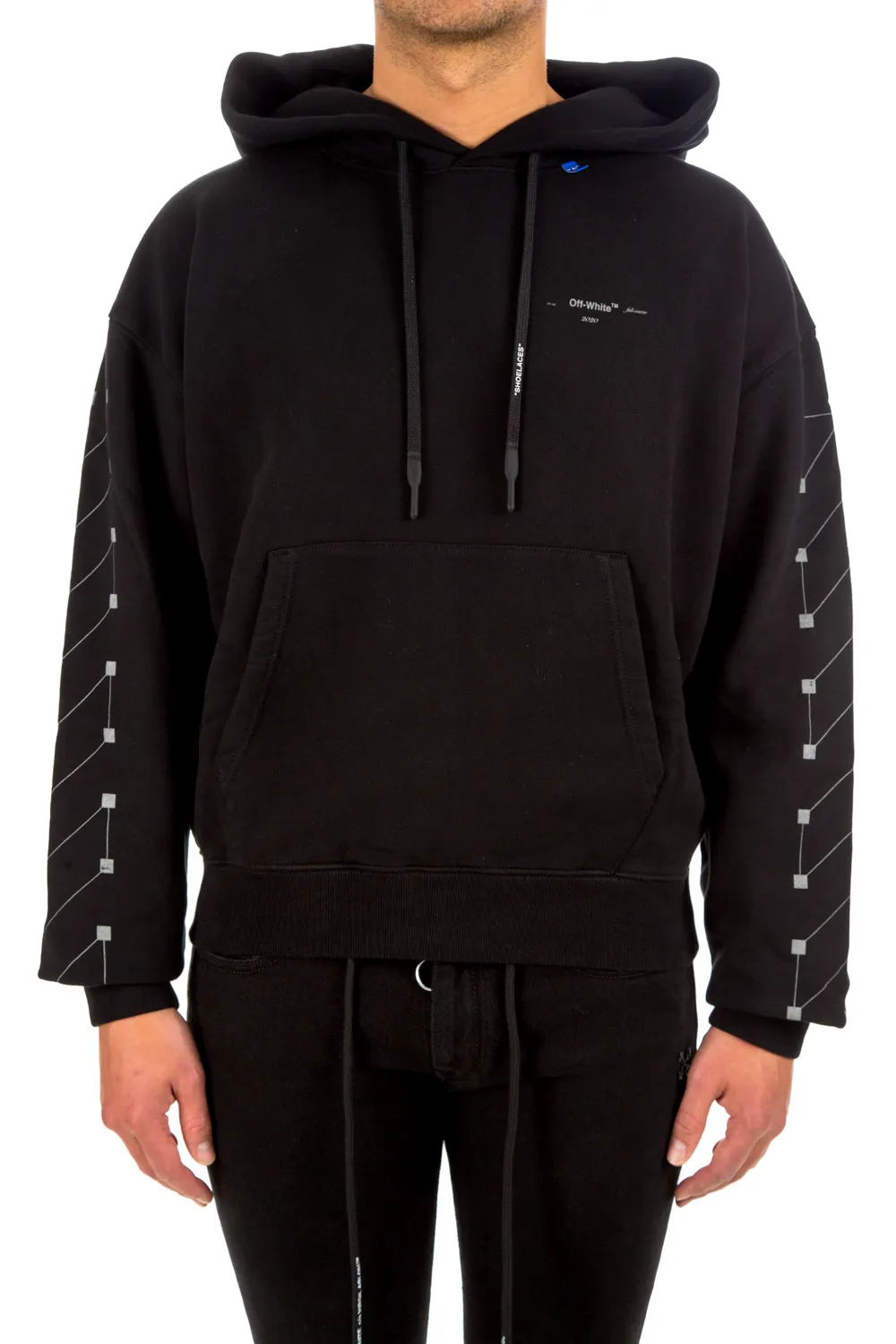 Off White Diag Backbone Hoodie | Credomen