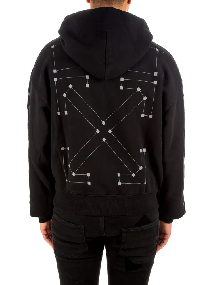 Off White Diag Backbone Hoodie | Credomen