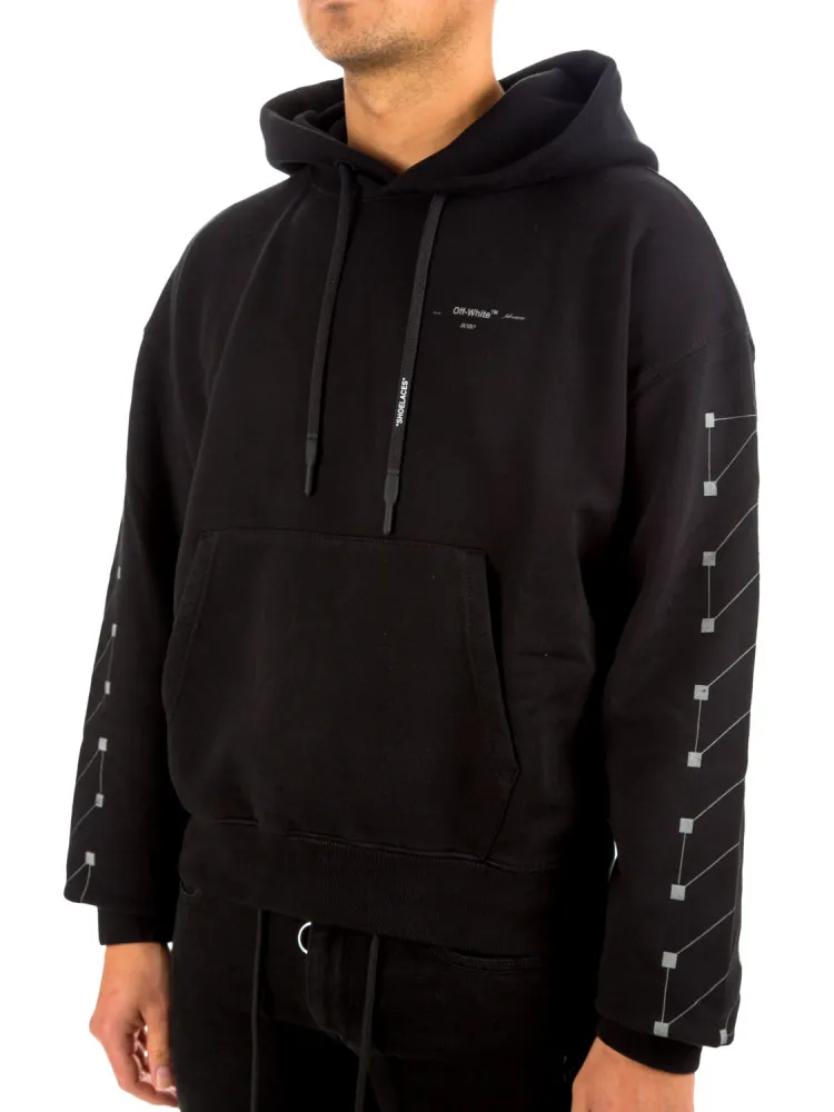 Off White Diag Backbone Hoodie | Credomen