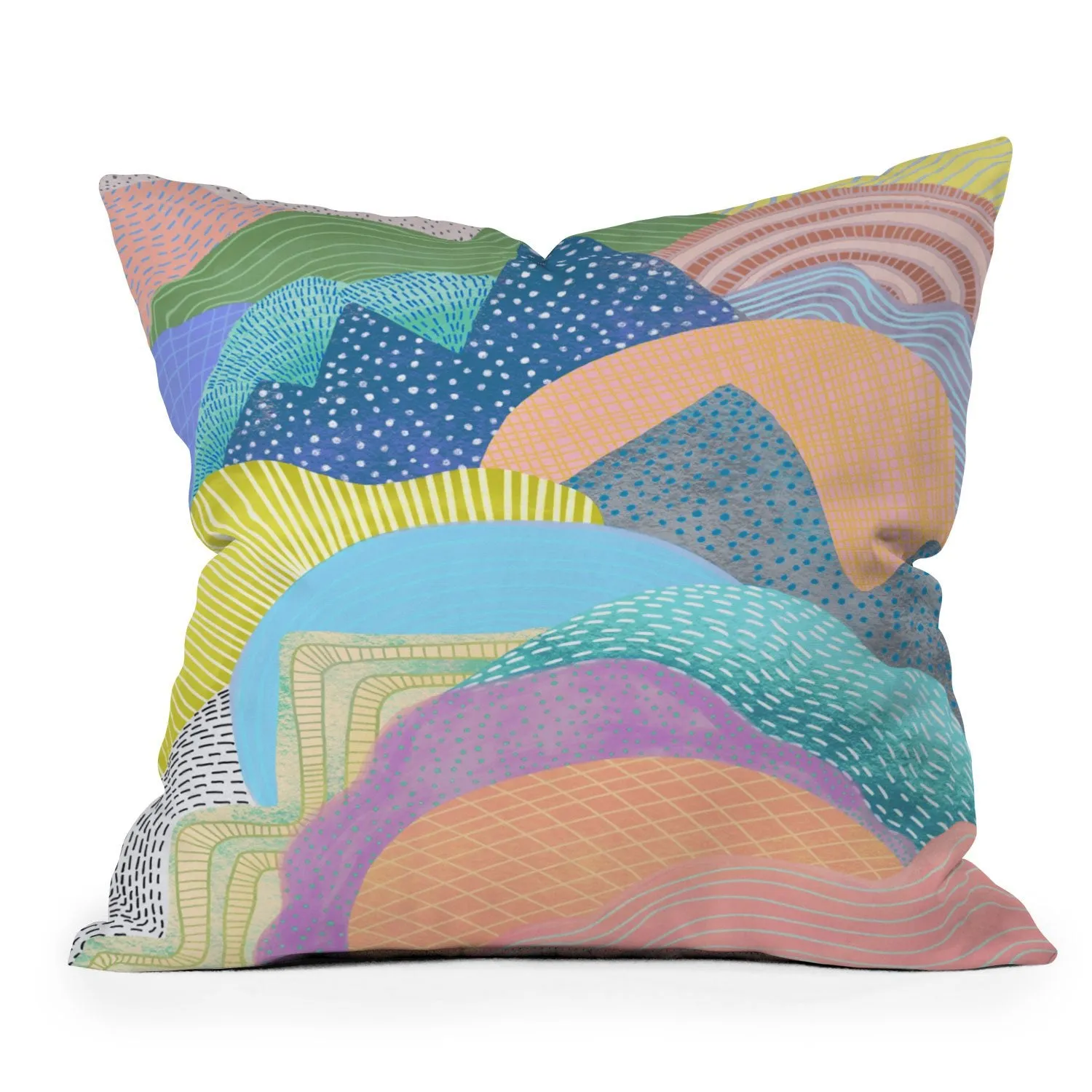 Ole Modern Landscape Indoor / Outdoor Throw Pillows (DS)