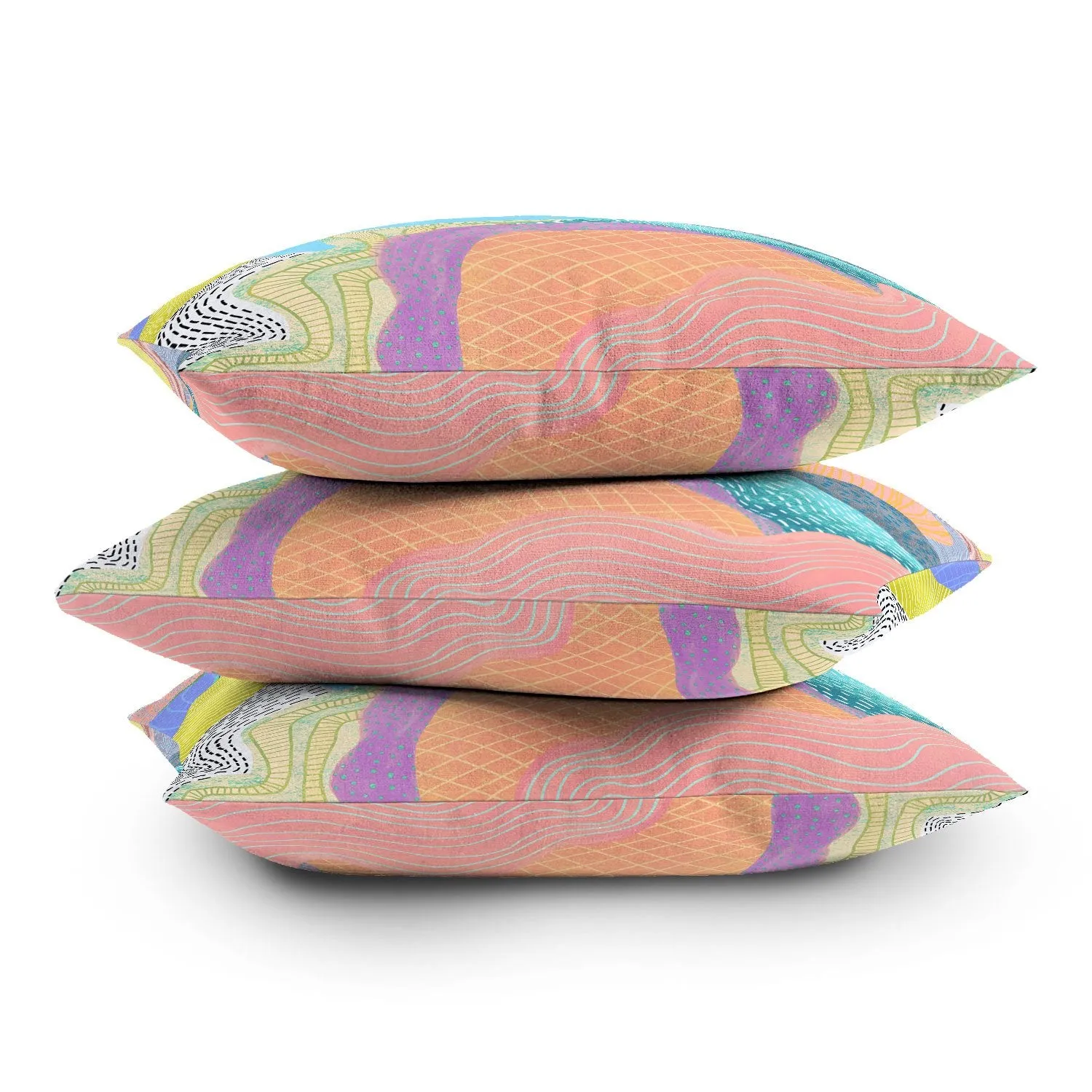 Ole Modern Landscape Indoor / Outdoor Throw Pillows (DS)