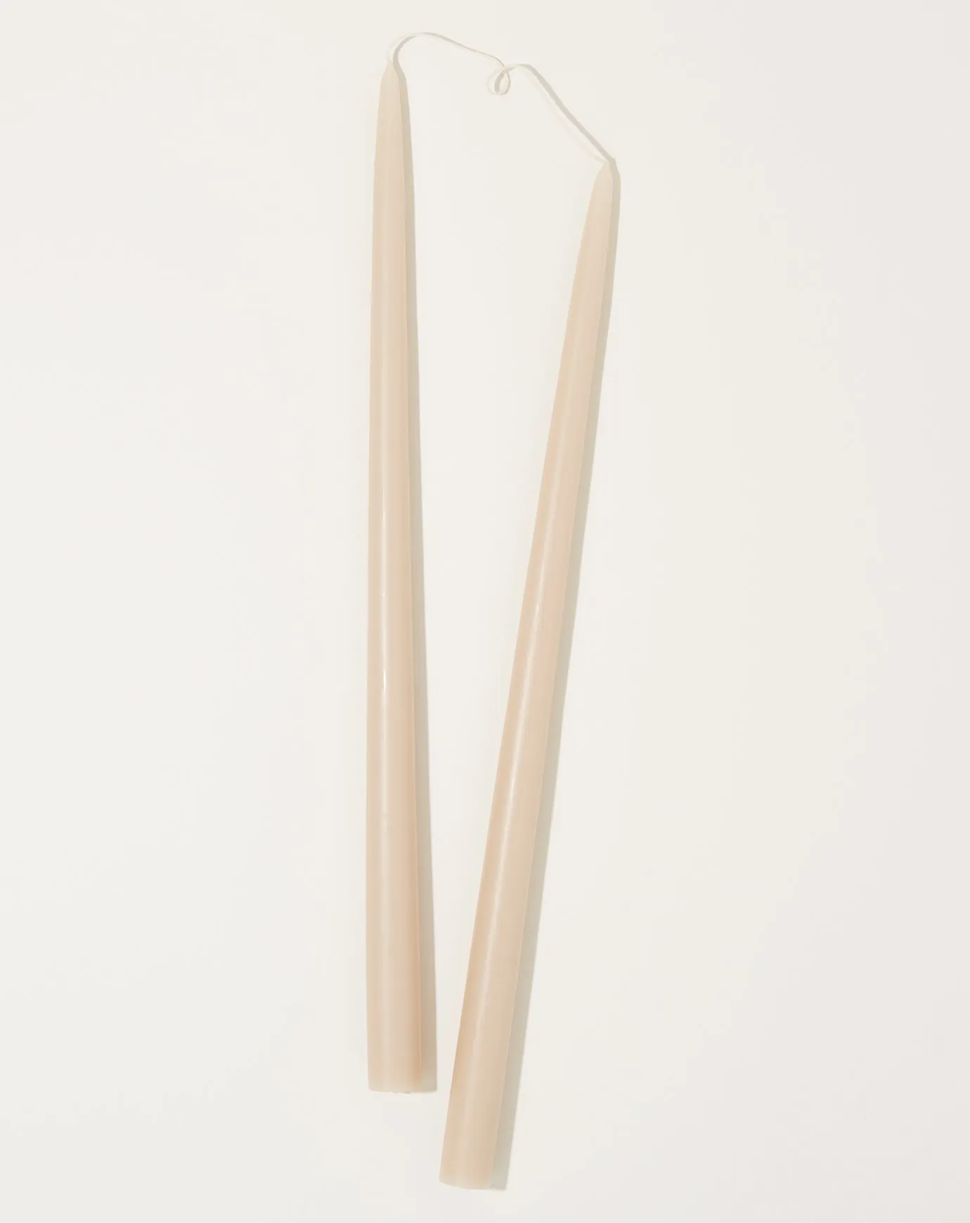 Pair of 18 Taper Candles in Parchment