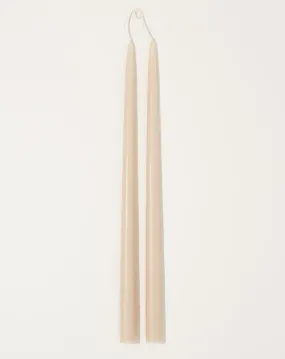 Pair of 18 Taper Candles in Parchment