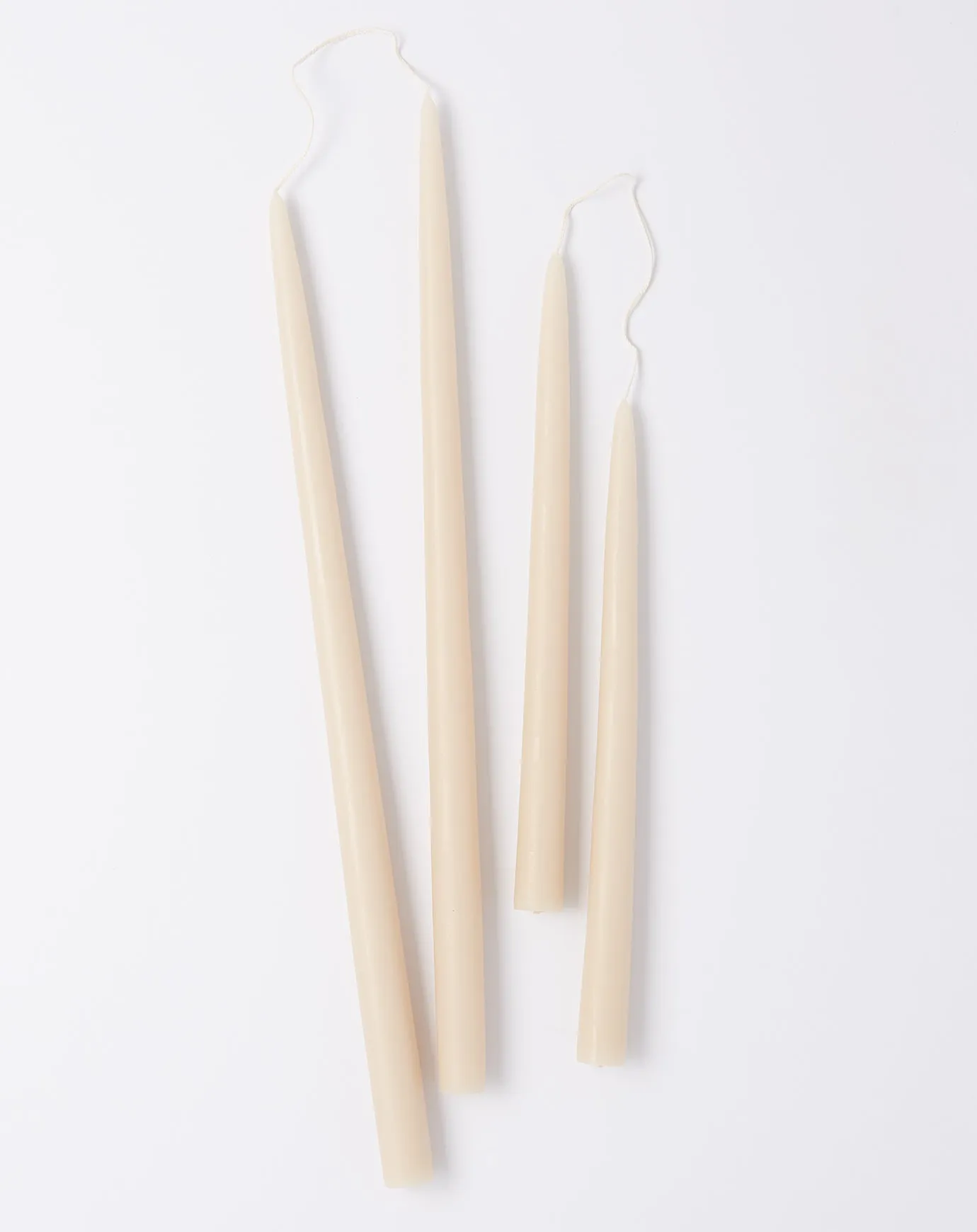 Pair of 18 Taper Candles in Parchment