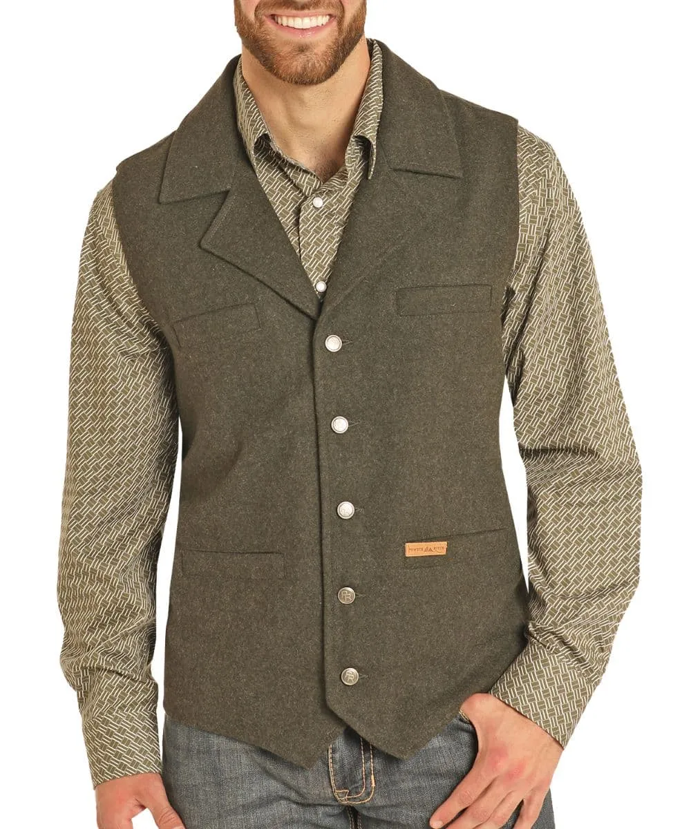 Panhandle Men's Powder River Big & Tall Montana Vest