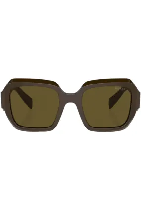 Pillow-Frame Logo-Detail Sunglasses