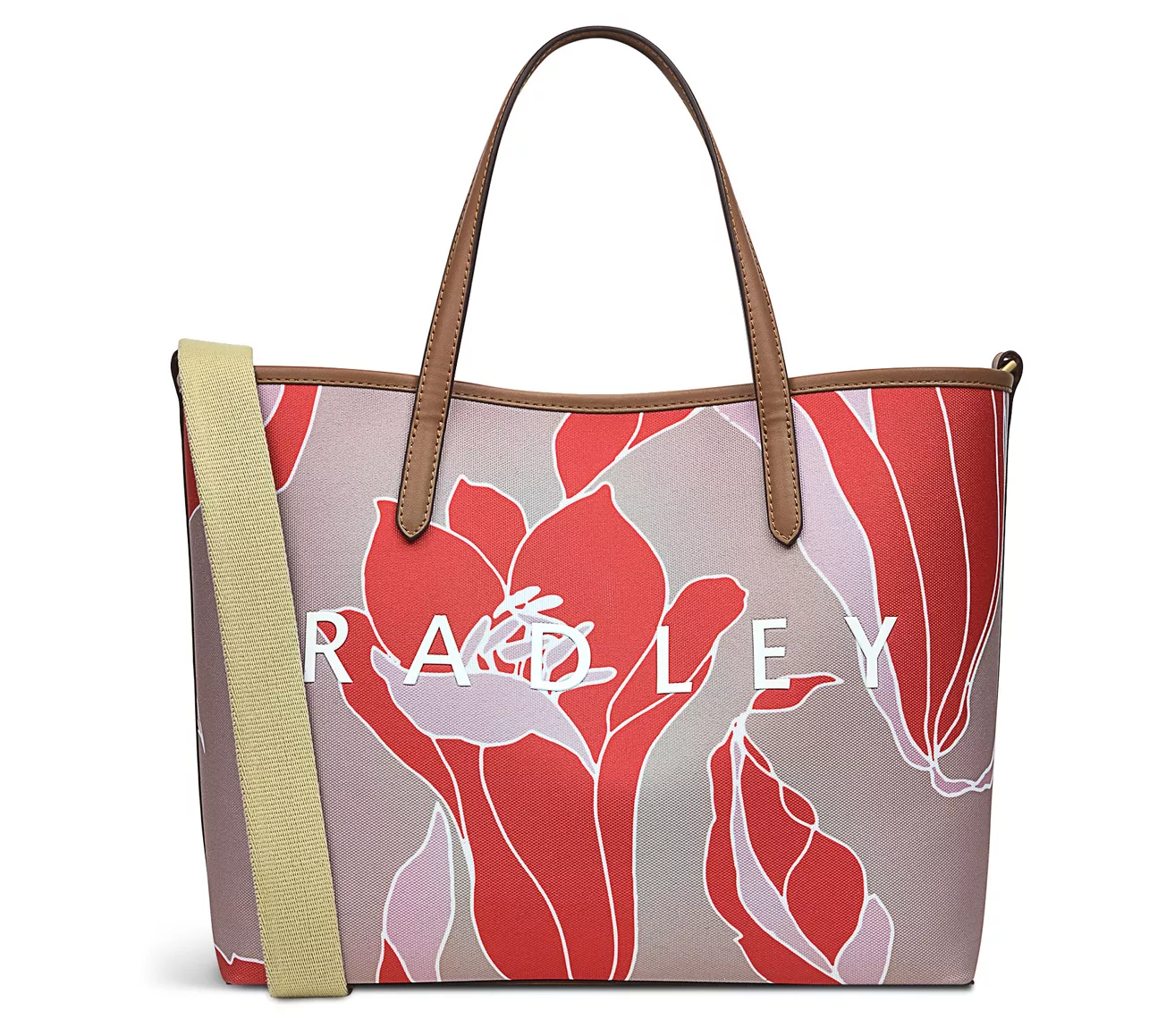 RADLEY London Southwell Gardens Floral Tote w/Crossbody Strap