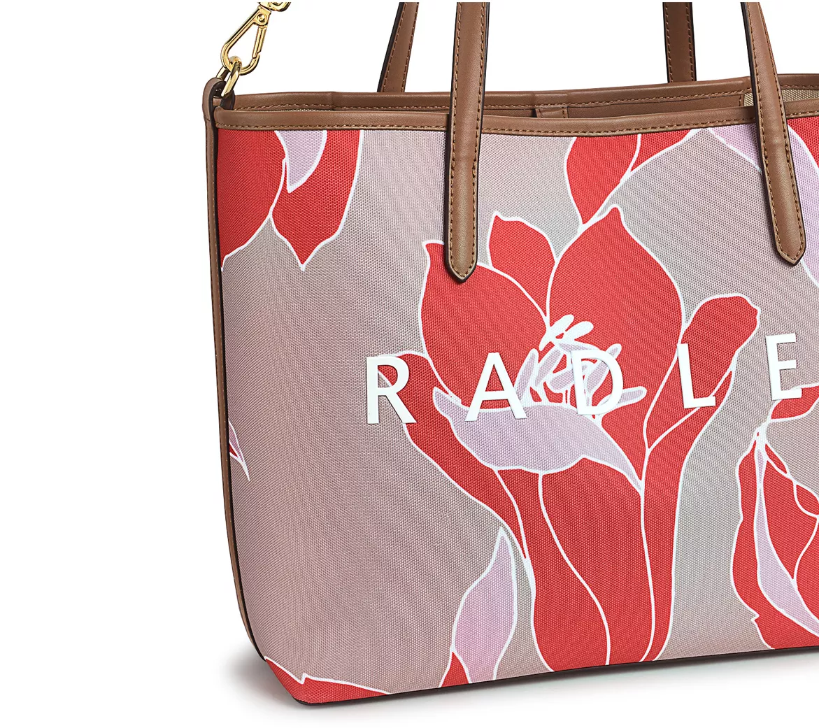 RADLEY London Southwell Gardens Floral Tote w/Crossbody Strap