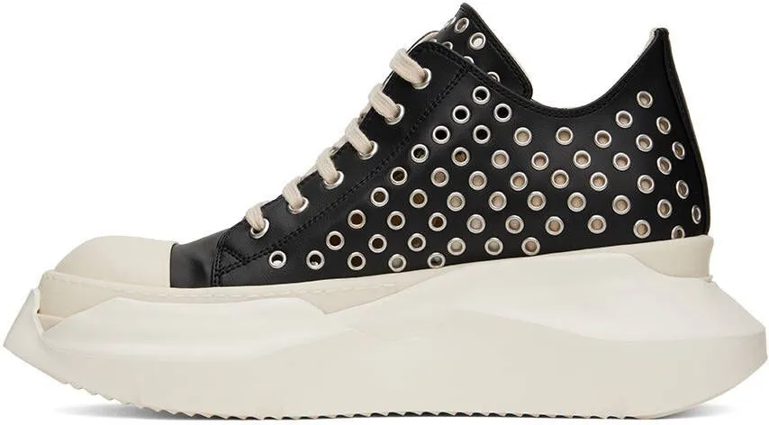 Rick Owens DRKSHDW Black Edfu Abstract Sneakers