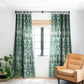 Rous Green Blackout Window Curtains (DS) DD