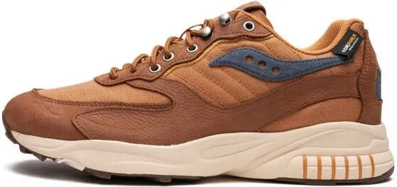 Saucony 3D Grid Hurricane sneakers Brown