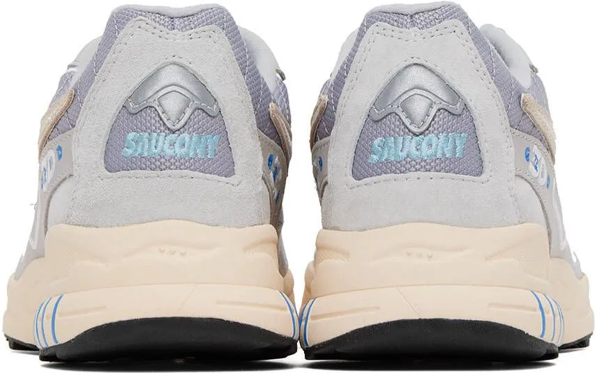 Saucony Gray 3D Grid Hurricane Premium Sneakers