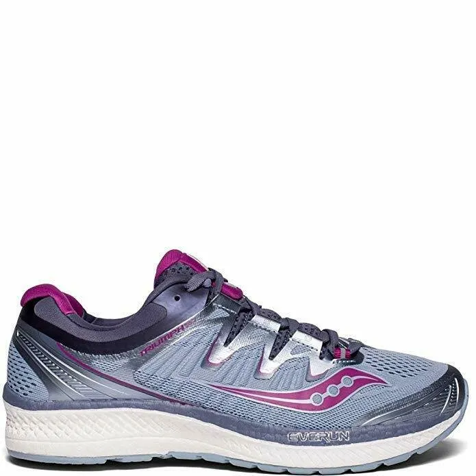 Saucony Women's Triumph ISO 4 Running Shoe, Fog/Grey, 11.5 Medium US