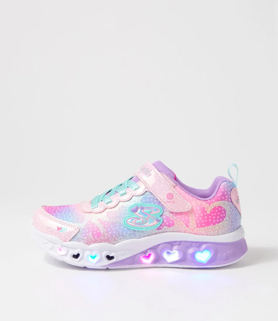 SKECHERS Flutter H L Pink Multi Sneakers