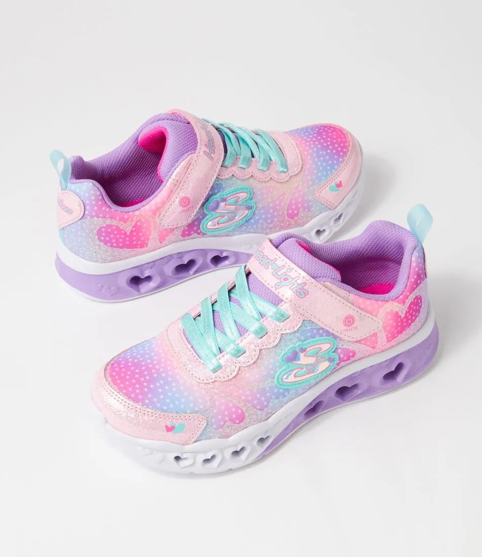 SKECHERS Flutter H L Pink Multi Sneakers