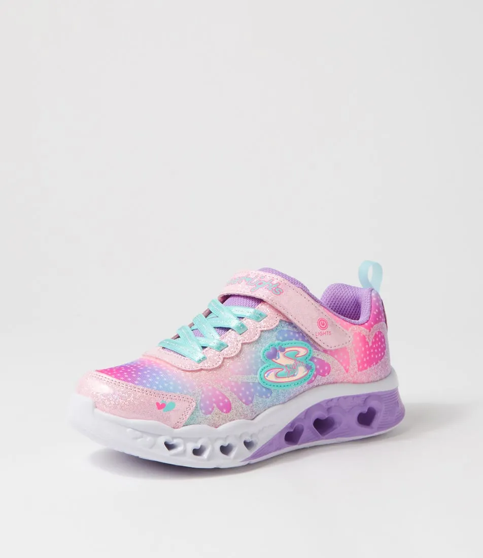 SKECHERS Flutter H L Pink Multi Sneakers