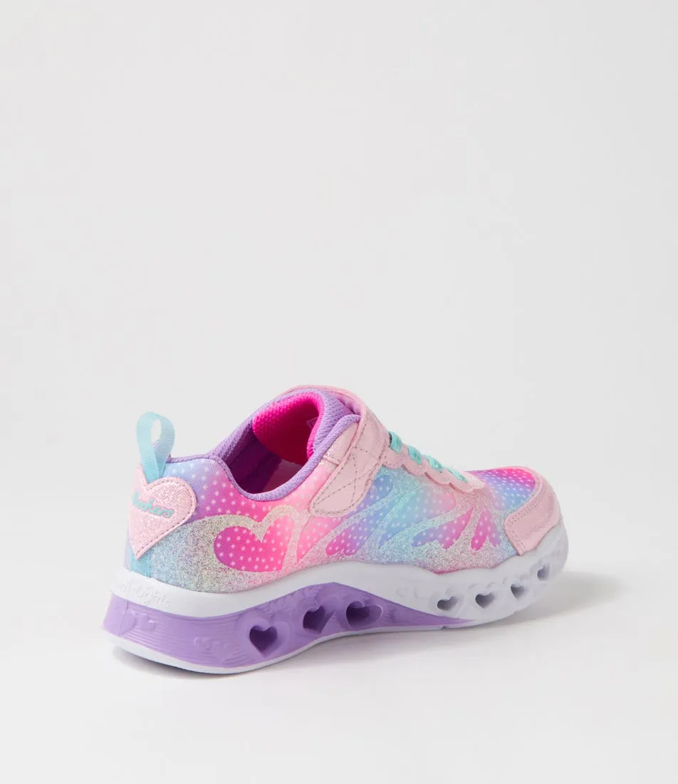 SKECHERS Flutter H L Pink Multi Sneakers