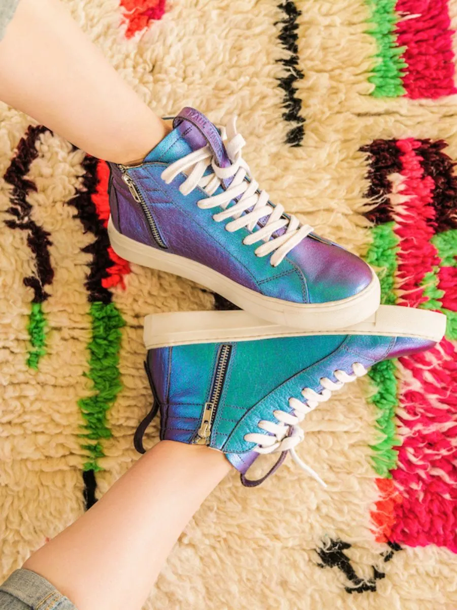 sneakers for women Blue - PM001 Scarabee | PAUL MARIUS