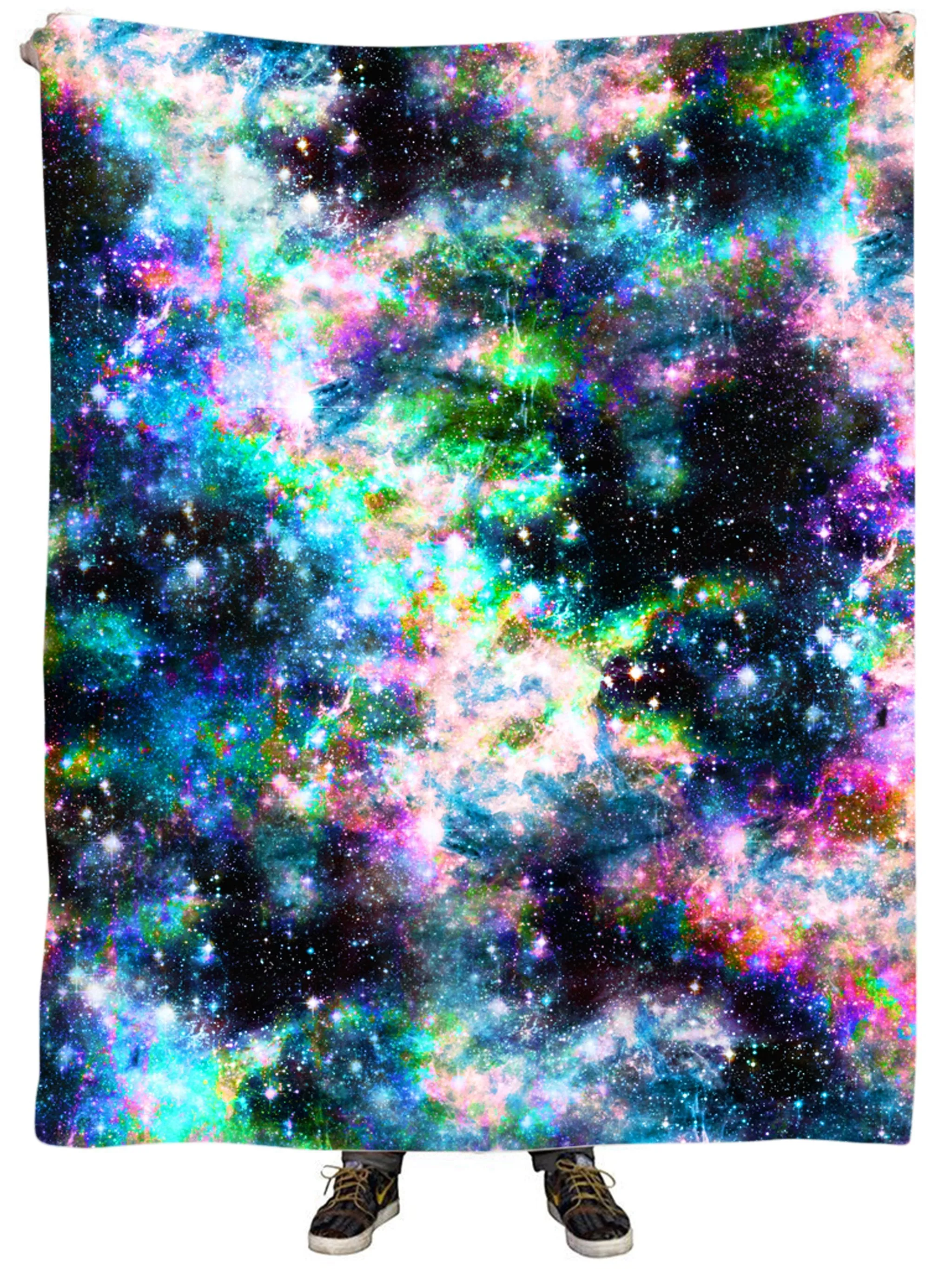 Strange Galaxy Plush Blanket