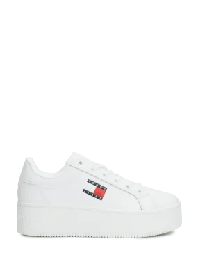 Tommy hilfiger  Leather sneakers  - White