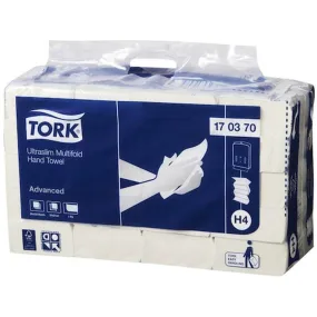 Tork Ultraslim H4 Multifold Hand Towels 1ply Advanced 150 Sheets x 20 Packs/Carton