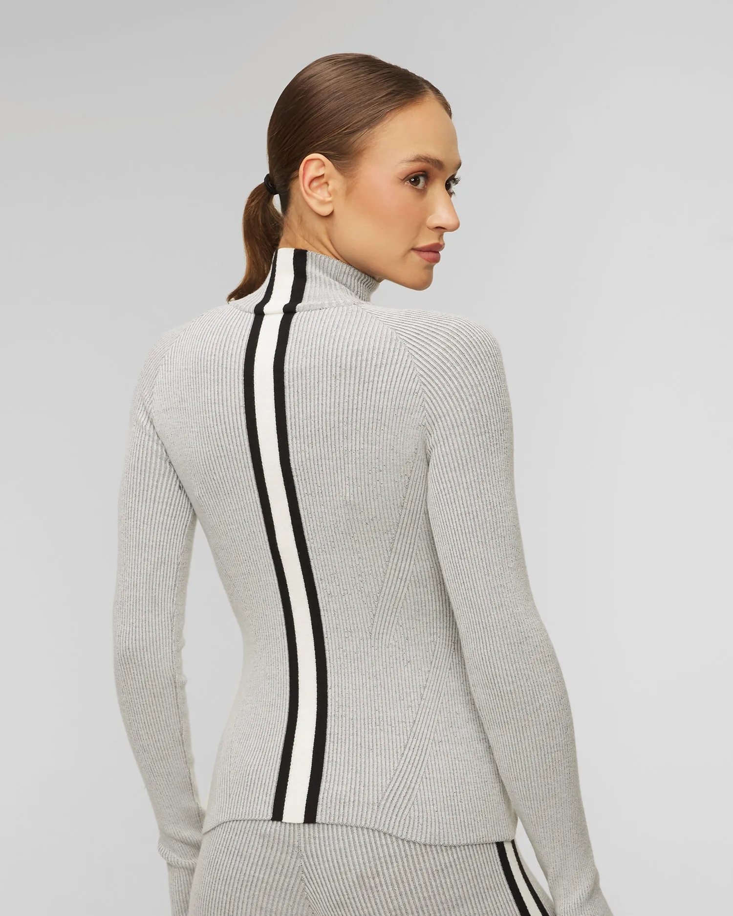 Turtleneck Cordova Soelden 23SLDNT08-grey-melange