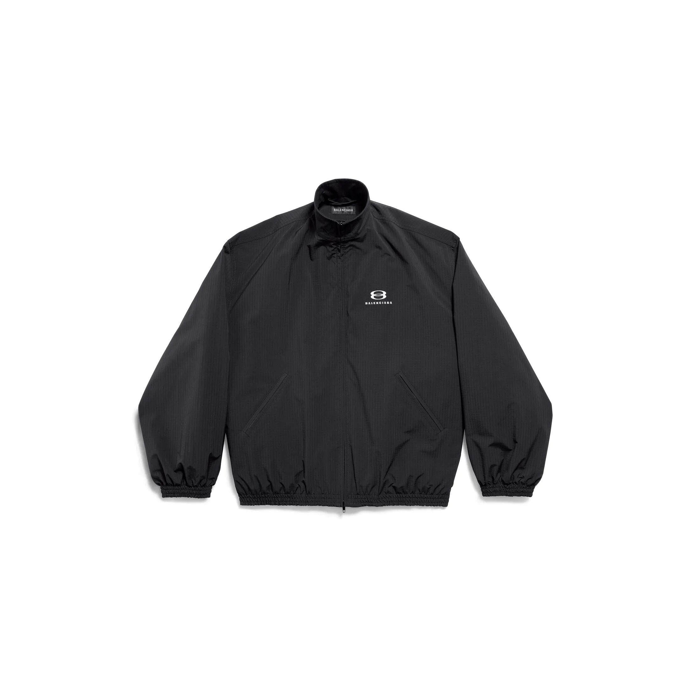 UNITY SPORTS ICON COCOON KICK WINDBREAKER BLACK