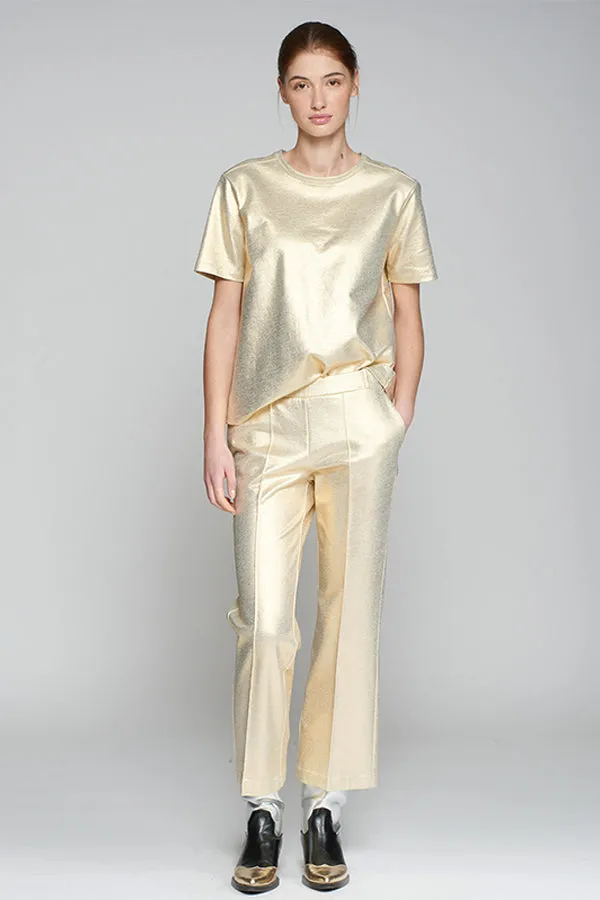 Vilagallo CAROLE GOLD ORZA TROUSERS