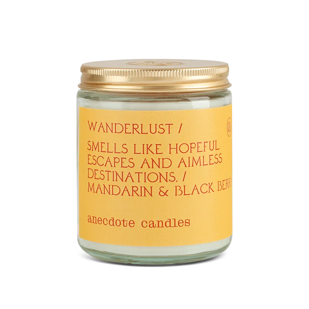 Wanderlust Candle by Anecdote Candles