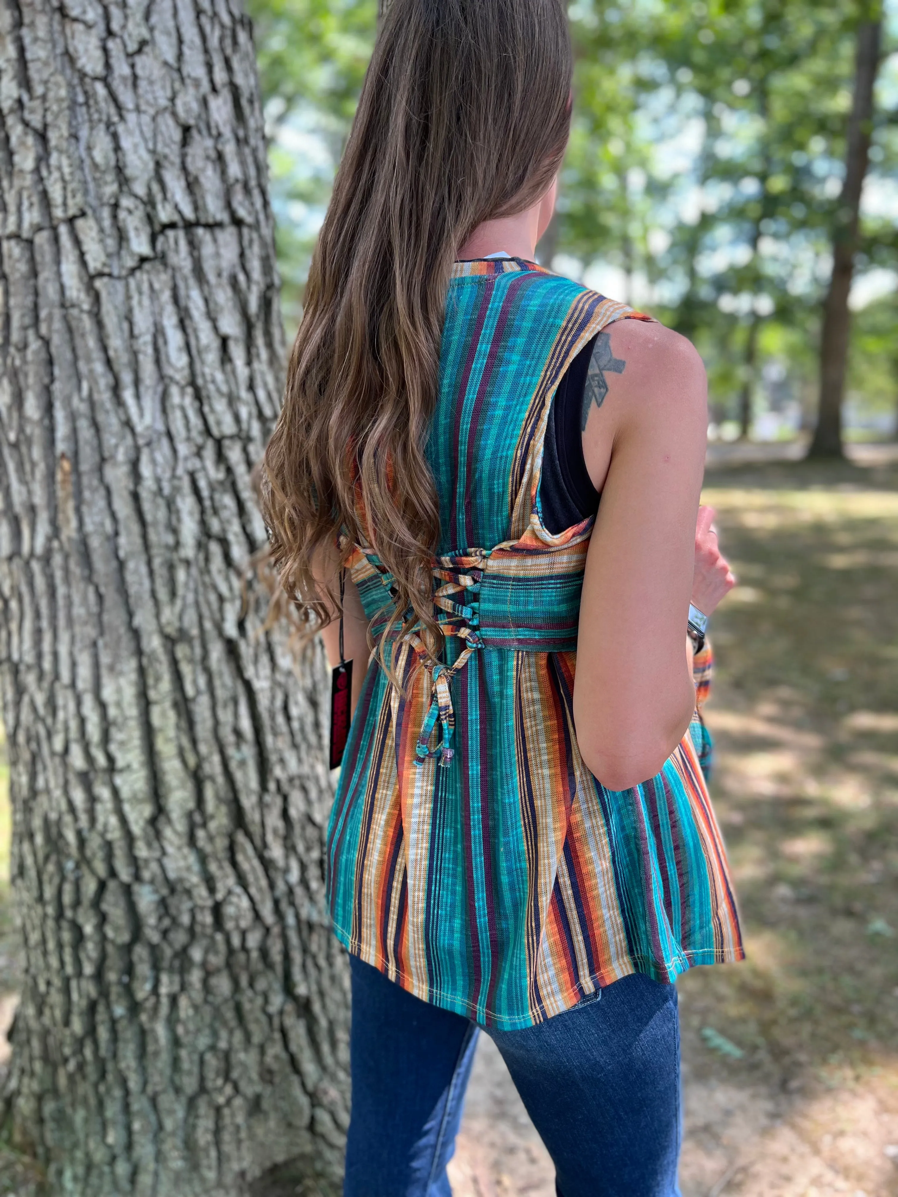 Western Sunset Vest