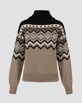 Women's woolen turtleneck Dale of Norway Randaberg 95761-p00