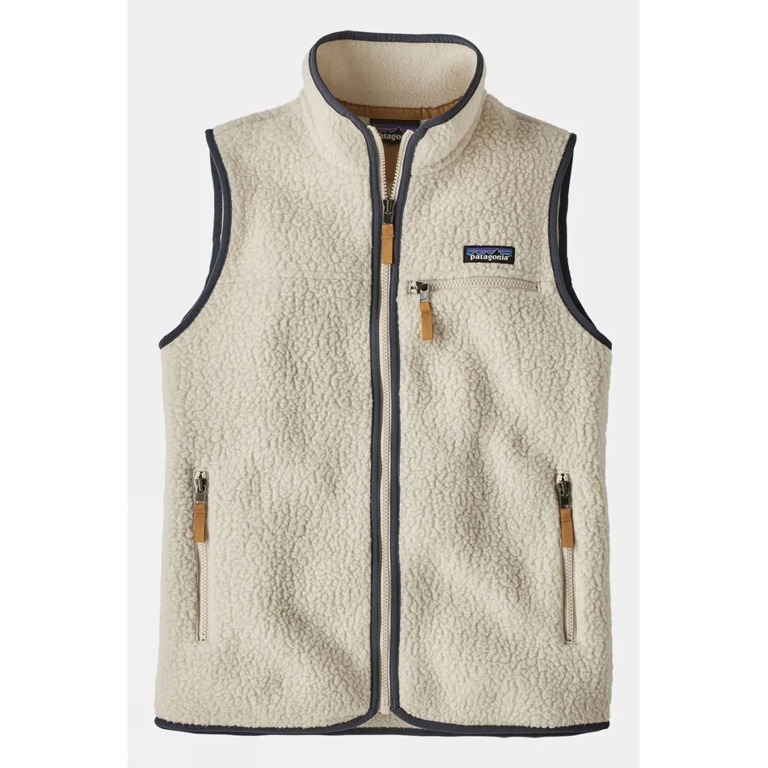 Womens Retro Pile Vest