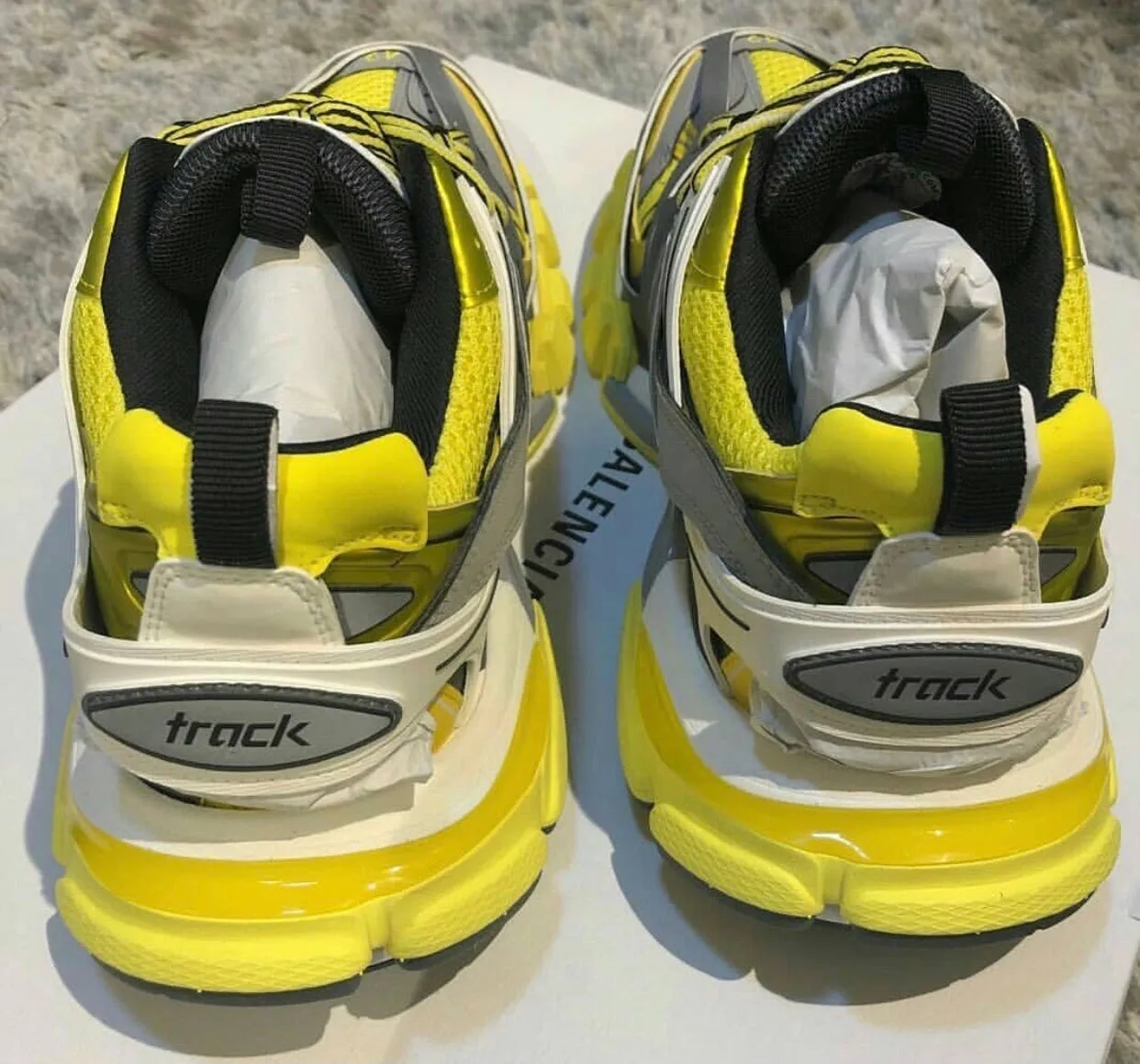 Yellow BB Track Trainers