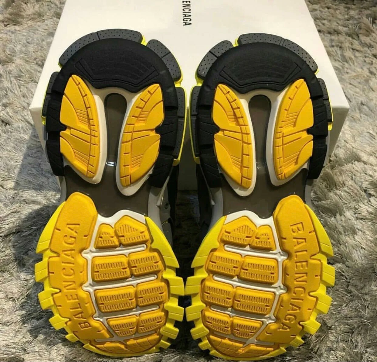 Yellow BB Track Trainers